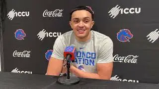 Boise State's Javan Buchanan talks ahead of Saturday matchup against Air Force