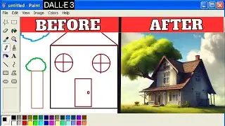 Microsoft AI Made MS Paint AMAZING! (FREE DALL-E 3)