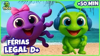 🕷💖MARATONA Especial de Férias do Tico e Dona Aranha | Música Infantil  @ticogafanhotinho