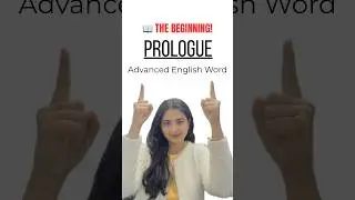 PROLOGUE Meaning 📖 | Word of the Day | Advanced English Vocabulary#shorts #short #viral #trending