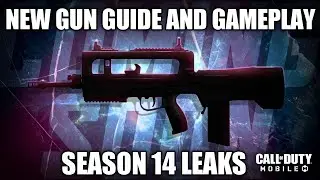 COD mobile season 14 leak | season 14 new gun review & gameplay | season 14 Battlepass weapon reward