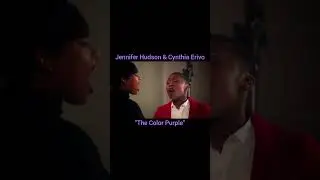 Jennifer Hudson and Cynthia Erivo - The Color Purple💜 #jenniferhudson #cynthiaerivo