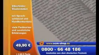 Elberfelder Studienbibel - SCM TV Shop