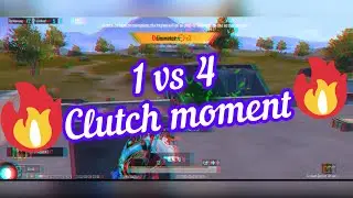 1v4 clutch 😱😱😱 || BattleGroundsMobileIndia  || FxMoon #trending #bgmi  #battlegroundsmobileindia