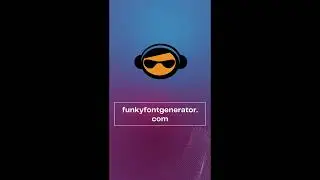 Funky Fonts Copy and Paste || Funky Font Generator (funky font gene)