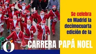 La carrera en Madrid de Pap&aacute; Noel, Mam&aacute; Noel y los elfos