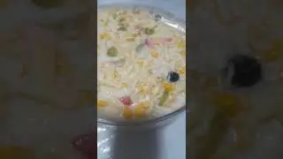 .Macaroni saladw/fruit #shortvedio