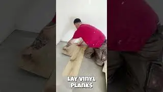 How to Lay Vinyl Floor Planks &mdash; Step-by-Step Guide