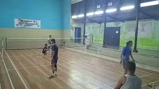 (NCOH/ROKET VS ELAN/HERI) LATIHAN BERSAMA BADMINTON KOK KEDOT GOR PRINGGODANI MAPER