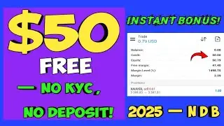 Get $50 Instantly to Trade Forex &ndash; No KYC Needed! &mdash;2025