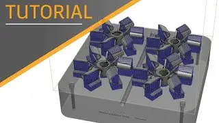 Ориентация и опоры для построения металлопорошковой печи (MPBF) | Autodesk Fusion 360