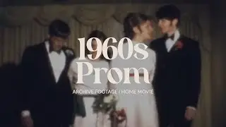 Archive footage of 1960s Prom Photos & Graduation, Americana home movie film