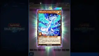 VRAINS Ace Monster Gift Campaign Bonus Stamp: Blue-Fang Burst Dragon - Yu-Gi-Oh! DUEL LINKS