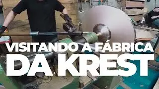 LUKE SANTOS| VISITANDO A F&Aacute;BRICA DA KREST CYMBALS!!!!!