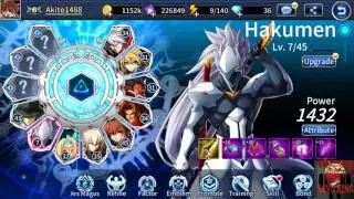 BlazBlue RR: Unlocking Hakumen
