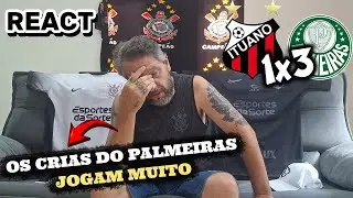 REACT Ituano 1x3 Palmeiras - Copinha 2026 - PALMEIRAS ELIMINA O ITUANO! ESSES PORQUINHOS JOGAM MUITO