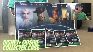 Disney+ Ooshie Collector Case And 5 Ooshies with Kayson!