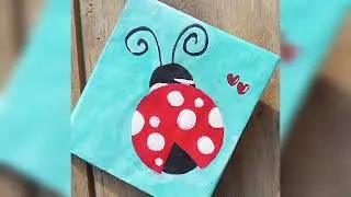 🐞Ladybug Tutorial For Beginners: Easy & Aesthetic Art Tutorial🎨🌈 #art #drawing #digitalart #artist