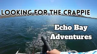 Fishing Echo Bay Lake Mead! Searching For Crappie!!