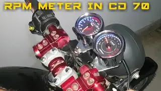 ELECTRONIC RPM METER | ADDITION IN HONDA