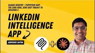 Zero Code, Zero Cost LinkedIn Research App with Claude + MCP