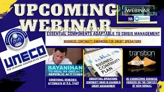 UNECO UPCOMING WEBINAR II ESSENTIAL COMPONENTS ADAPTABLE TO CRISIS MANAGEMENT