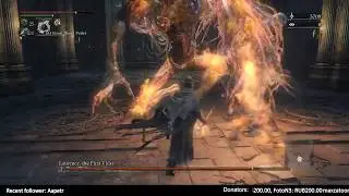 Bloodborne Laurence the First Vicar Arrow slash only kill