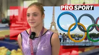 Paris 2024, venim! Sabrina Voinea, gimnasta minune a României, visează să devină campioană olimpică!