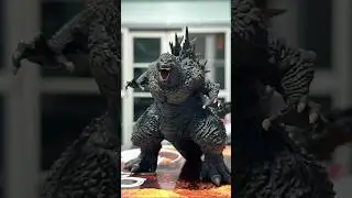 Aoshima PLAfig Godzilla Minus One - Handpainted #godzilla #godzillaminusone #plamo #plamodel