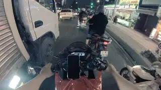Night Ride POV | CBR150R | INSTA360 X2