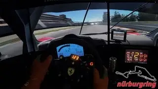 Reality or Game? Ferrari 458 Gt2 @ Nurburgring - Assetto Corsa