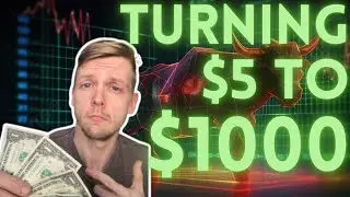 $5 to $1000 INVESTING | CHALLENGE | VLOG