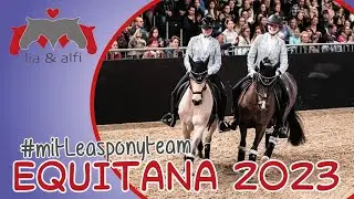 Lia & Alfi - Equitana 2023 mit Leasponyteam