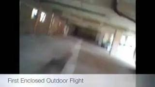 AR Drone First Outdoor Flight