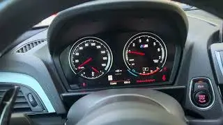 Installing a lci cluster in a bmw m235i m240i m135i/ cluster retrofit. Oil temp gauge