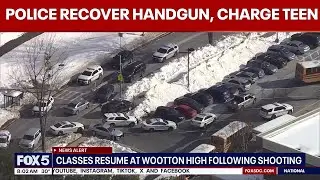 Wootton High School shooting: Police recover handgun, charge teen