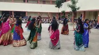 కోలాటం తెలుగు భాష దినోత్సవం 