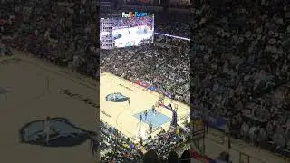 Oct 19, 2022 NBA game between Grizzlies and Knicks held in Fedex Forum Memphis, USA