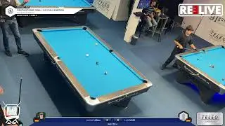 Justus Liebau vs Lutz Malik Tisch 3 10-Ball Dienstagsturnier Billardfreunde Bremen 9.12.25