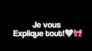 Je vous explique tout 🎀🎧🤍