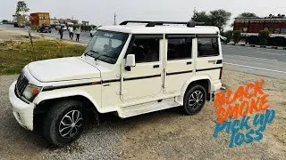 Mahindra Bolero BS4￼ black smoke problem pick up loss #Mahindra #￼Bolero