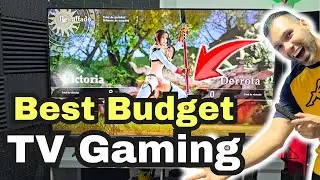 ЛУЧШИЙ БЮДЖЕТНЫЙ ТЕЛЕВИЗОР ДЛЯ ИГРЫ / ДЕШЕВЫЙ ТЕЛЕВИЗОР ДЛЯ ИГРЫ 144 Гц 4K TCL P8K (T8C)