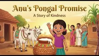 Anu&rsquo;s Pongal Promise 🌾 | Indian Festival Story for Kids | Pongal Read Aloud | Children&rsquo;s Animation