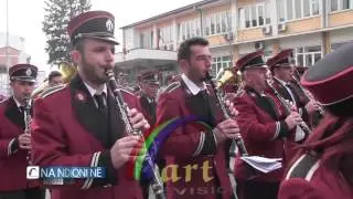 Banda Frymore e Shkodres defiloi ne Tetove -TVART-