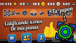 Calificando iconos de mis panas de Geometry Dash #2