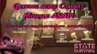 Increasing your Combat Morale ASAP | State of Survival | Pink Venom