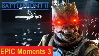 Star Wars Battlefront 2 Epic Moments Montage #3