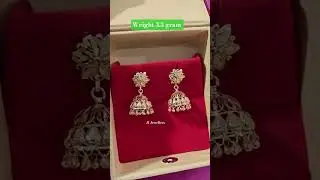 Latest design jhumka kaner dull for women | hoop earrings #jhumka #goldjhumka #earrings #shorts #yt