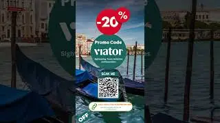 Промокод Viator (2025) сэкономьте 20%