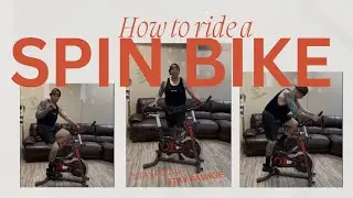 How to use a spin bike, how to set up a cycling bike, how to ride a spin bike